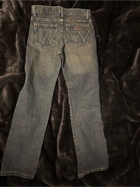 🔥NEW NWOT WRANGLER RETRO RELAXED STRAIGHT JEANS Boy's 12 👖